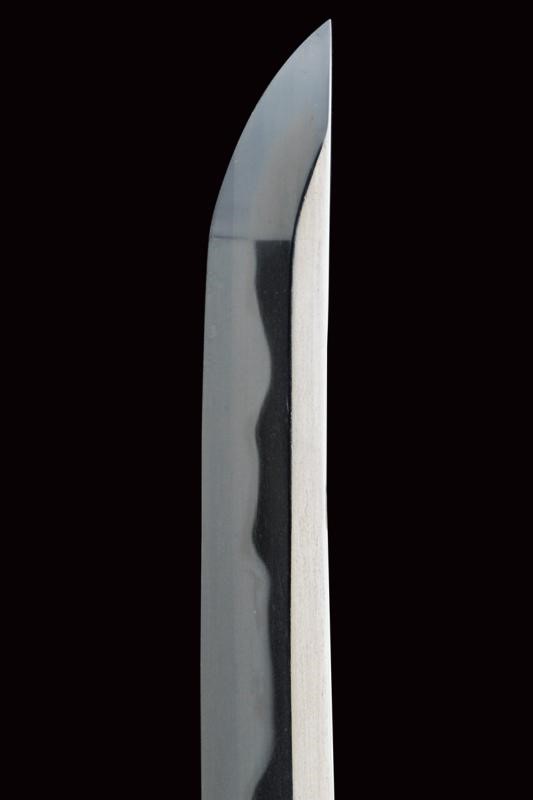 Kunimichi, Wakizashi in handachi koshirae, XVIII Secolo, Giappone