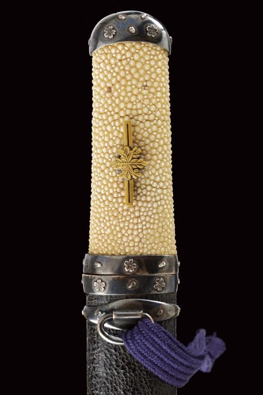 Kogatana giapponese, Grande e raro Kogatana con Koshirae, Periodo Edo, lunghezza 28.1 cm