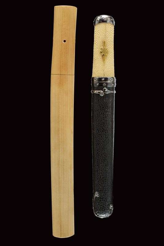 Kogatana giapponese, Grande e raro Kogatana con Koshirae, Periodo Edo, lunghezza 28.1 cm
