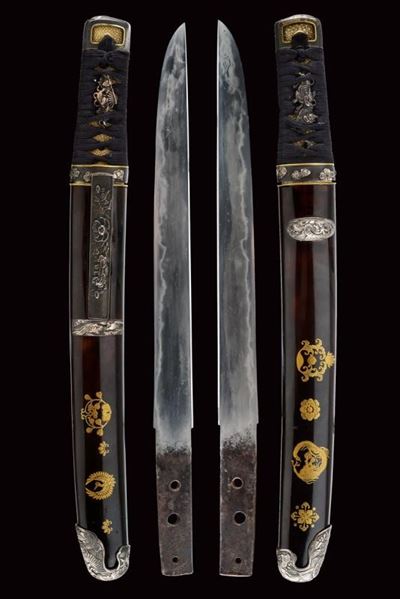 Koto, Tanto in raffinato koshirae aikuchi