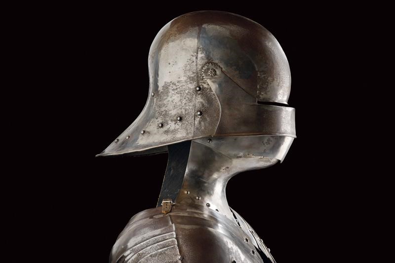 Replica moderna di Armatura in stile gotico, ca. XX secolo, Europa