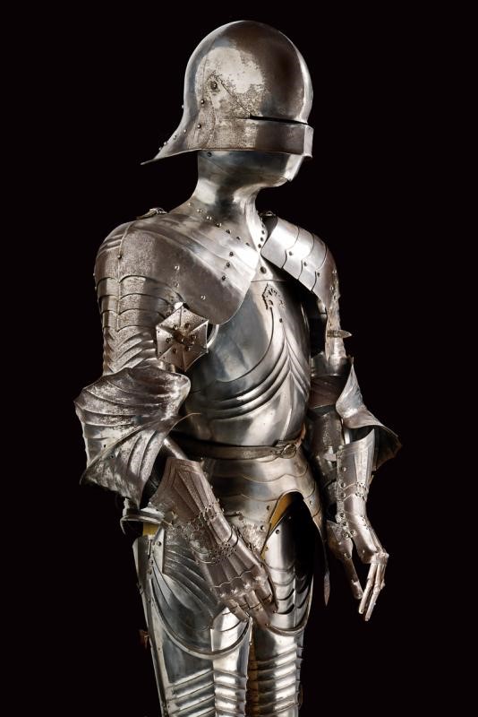 Replica moderna di Armatura in stile gotico, ca. XX secolo, Europa