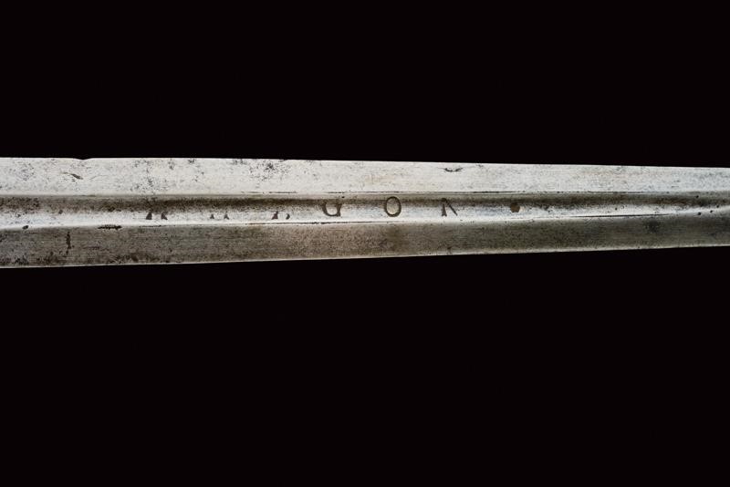 Spada, stile del XVI secolo, lunghezza 120 cm, Italia, XIX secolo