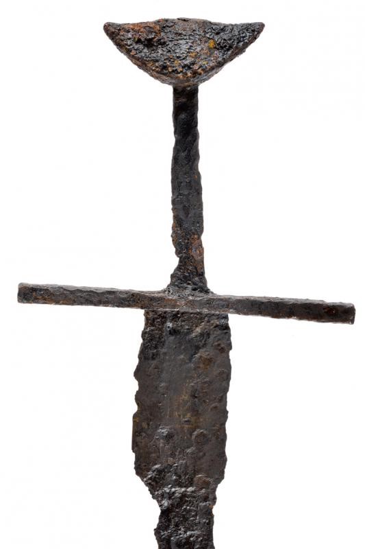 Spada medievale, Germania, circa 1200, lama dritta