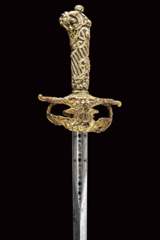 Spada tedesca, 1740 - 1750