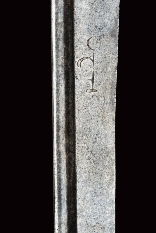Spada a gabbia, tecnica scozzese, circa 1730