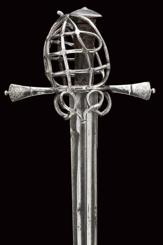 Spada a gabbia, Germania, circa 1600