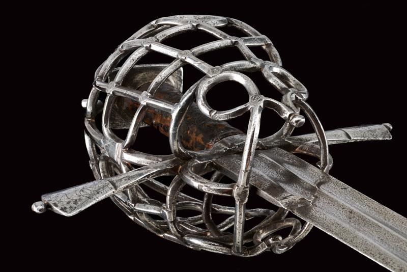 Spada a gabbia, Germania, circa 1600