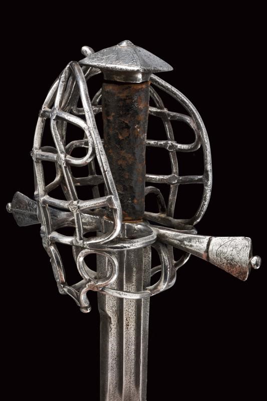 Spada a gabbia, Germania, circa 1600