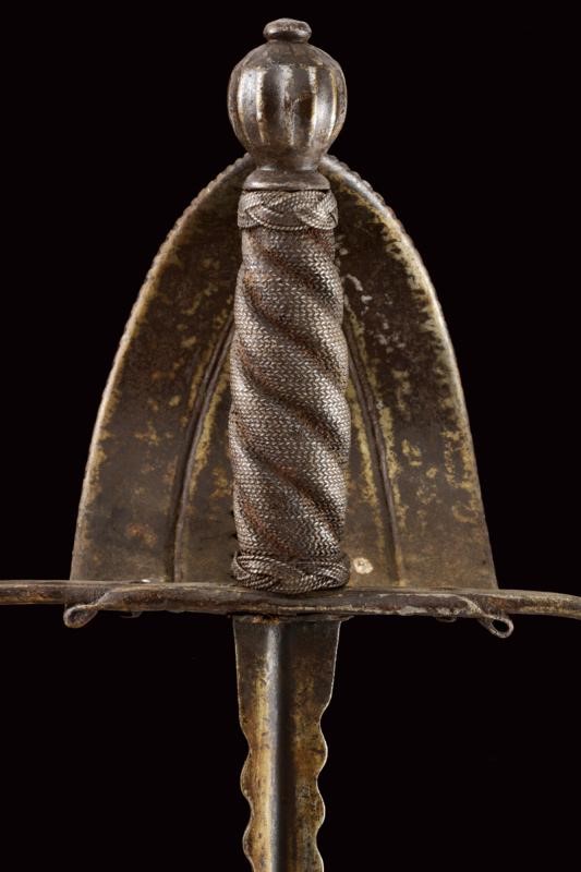 Mano sinistra, Spagna, circa 1700, lama a sezione triangolare