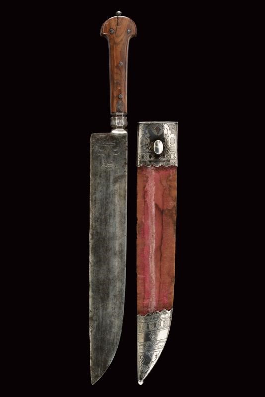 Coltella con stemma del Principe delle Asturie, Spagna, 1780 circa