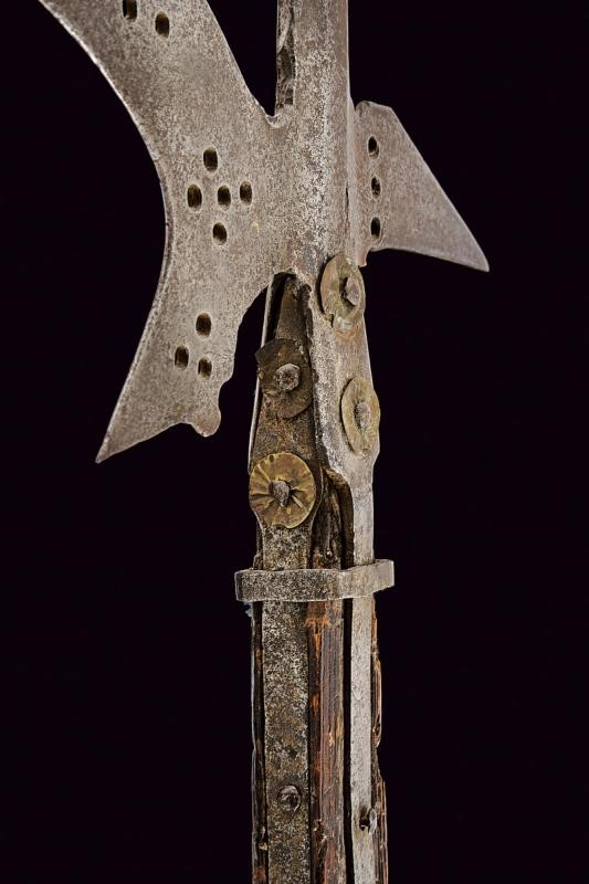 Alabarda, armamento d'arte italiana del XVI secolo
