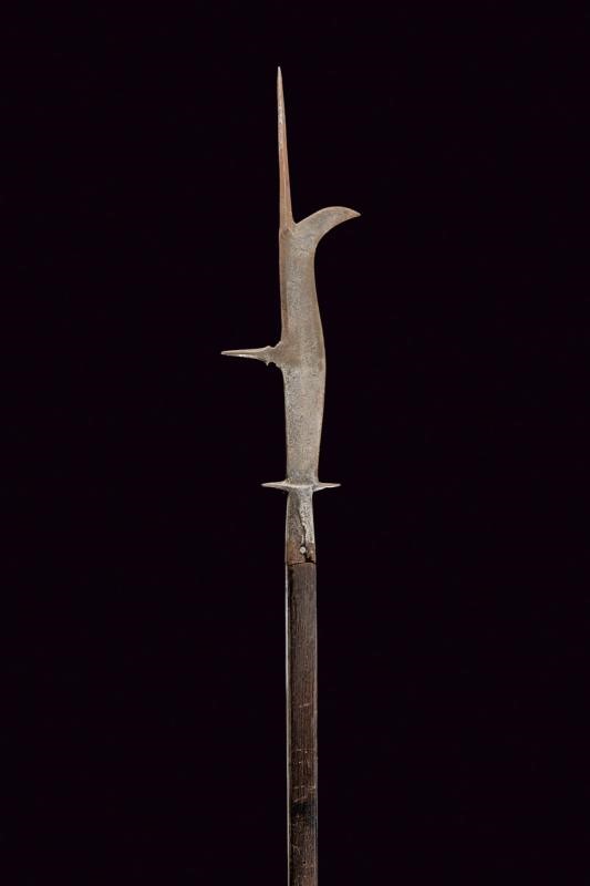 Roncone, ferro con cuspide sommitale quadra, 1500 circa