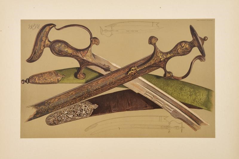 Gibb, Trofei Navali e Militari - Una serie di disegni a tempera con note descrittive di Richard L...