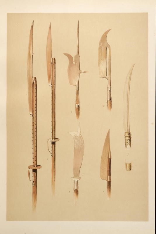 Drummond, James e Anderson, Joseph, ANCIENT SCOTTISH WEAPONS, Edimburgo e Londra, 1881, illustraz...
