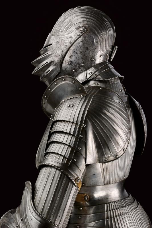 Armatura da cavallo alla massimiliana, Germania del Sud, 1520/30