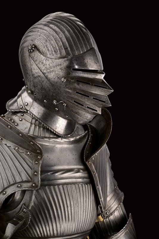 Armatura da cavallo alla massimiliana, Germania del Sud, 1520/30