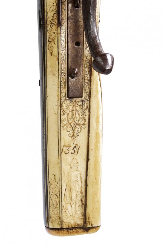 Balestra tedesca, ferro e ebano, circa 1600