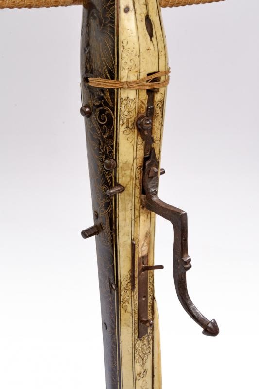 Balestra tedesca, ferro e ebano, circa 1600