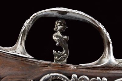 Modello di cannone, bronzo e legno, Francia, circa 1800