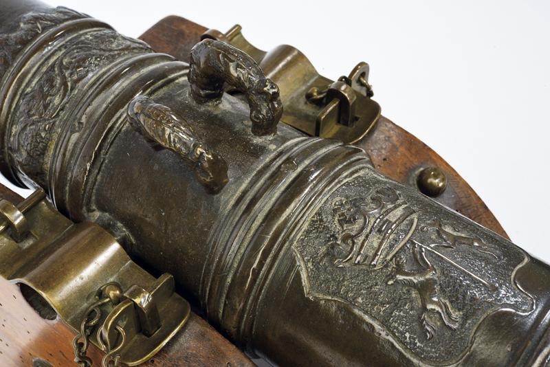 Modello di cannone, bronzo, 54,5 cm, 1700