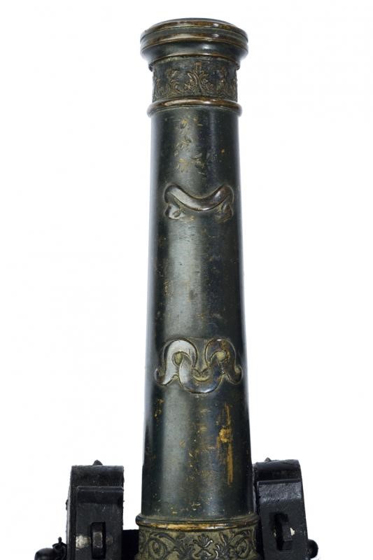 Modello di cannone in bronzo con le armi di Elisabetta Farnese, regina consorte di Spagna, Prima ...