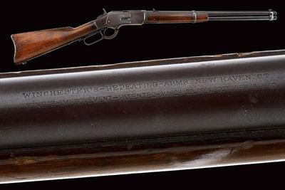 Winchester, Model 1873, Carabina Secondo Modello, 1880, USA e Inghilterra