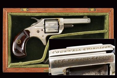 Colt, Revolver New Line 22 cal. 22 con cassetta in legno
