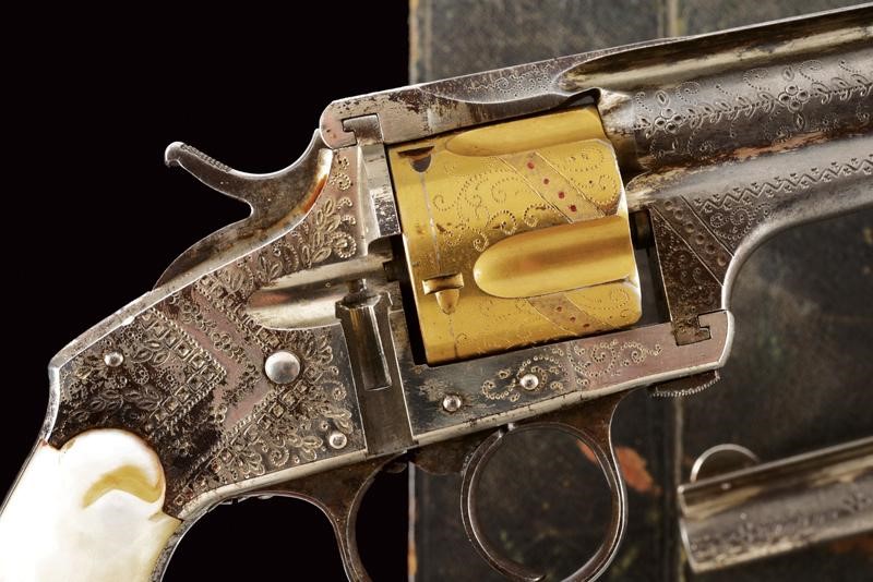 Merwin Hulbert & Co., Paio di revolver D.A. Pocket Model, calibro .38