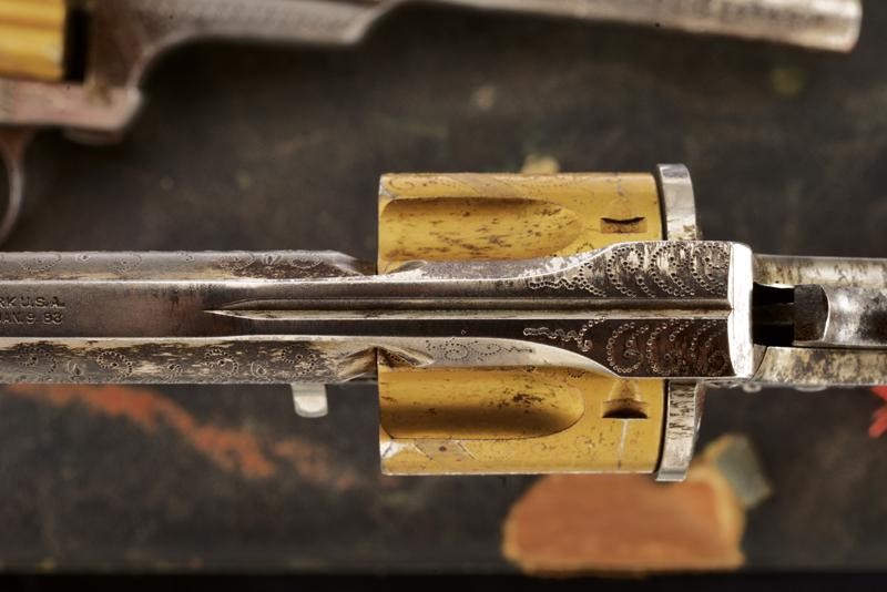 Merwin Hulbert & Co., Paio di revolver D.A. Pocket Model, calibro .38