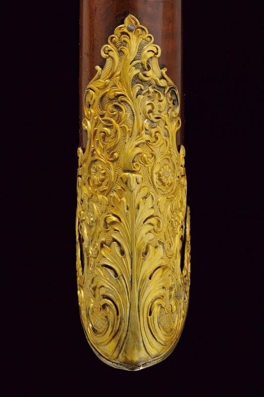 Manceaux, Fucile a pietra focaia di lusso, Parigi, circa 1850