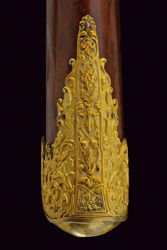 Manceaux, Fucile a pietra focaia di lusso, Parigi, circa 1850