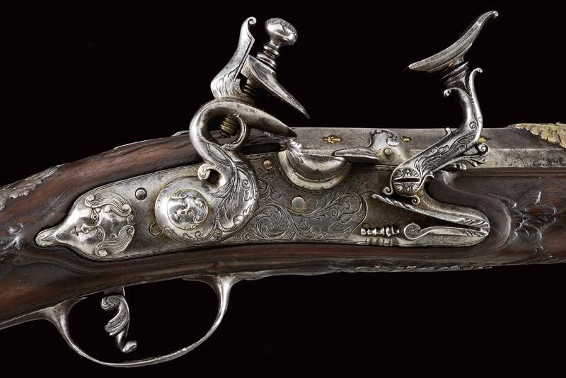 Zanotti, Fucile alla fiorentina, 1775, metallo e legno