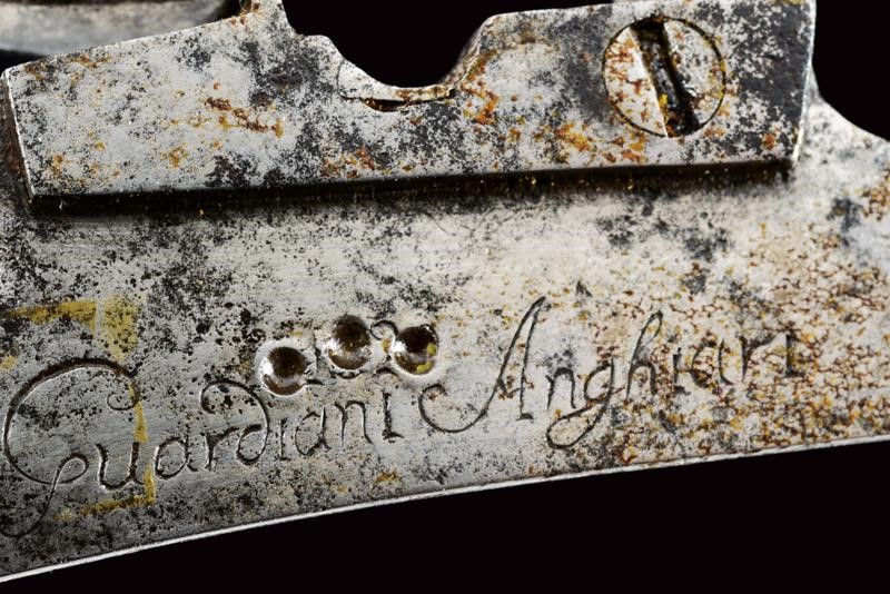 Guardiani, Batteria sinistra alla romana a pietra focaia, Anghiari