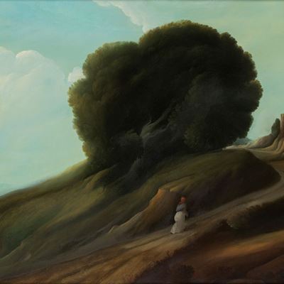 Il ritorno, olio su tela