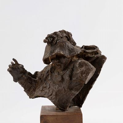 Senza titolo (Guerriero), bronzo, es. 2/3
