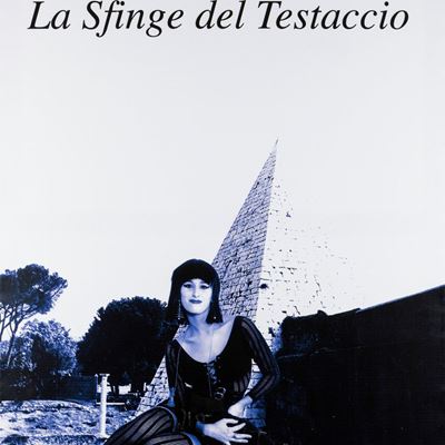 La sfinge del testaccio, collage digitale