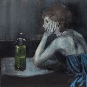 Sughi Alberto - Ragazza con sifone