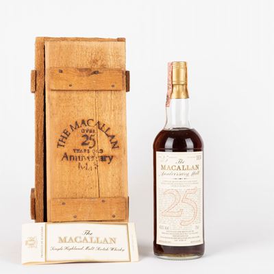 Macallan Anniversary Malt Over 25 Yo