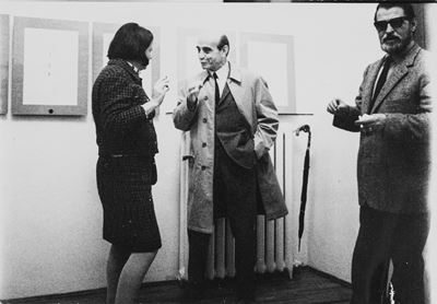 Lucio Fontana, Stampa vintage alla gelatina ai sali d'argento