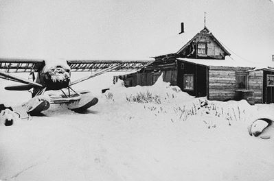 Fairbard, Alaska - Stampa vintage alla gelatina ai sali d'argento, 1958