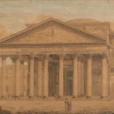 Roma, Veduta del Pantheon
