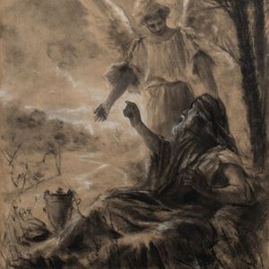 Angel appearing to Moses