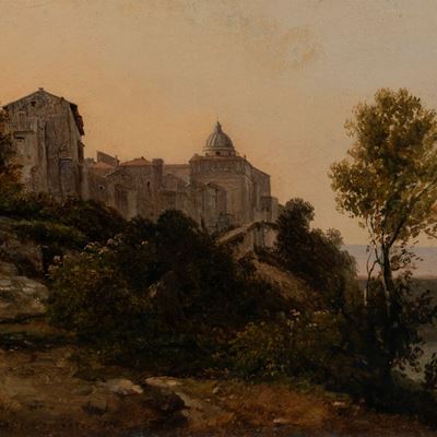 Veduta di Castel Gandolfo
