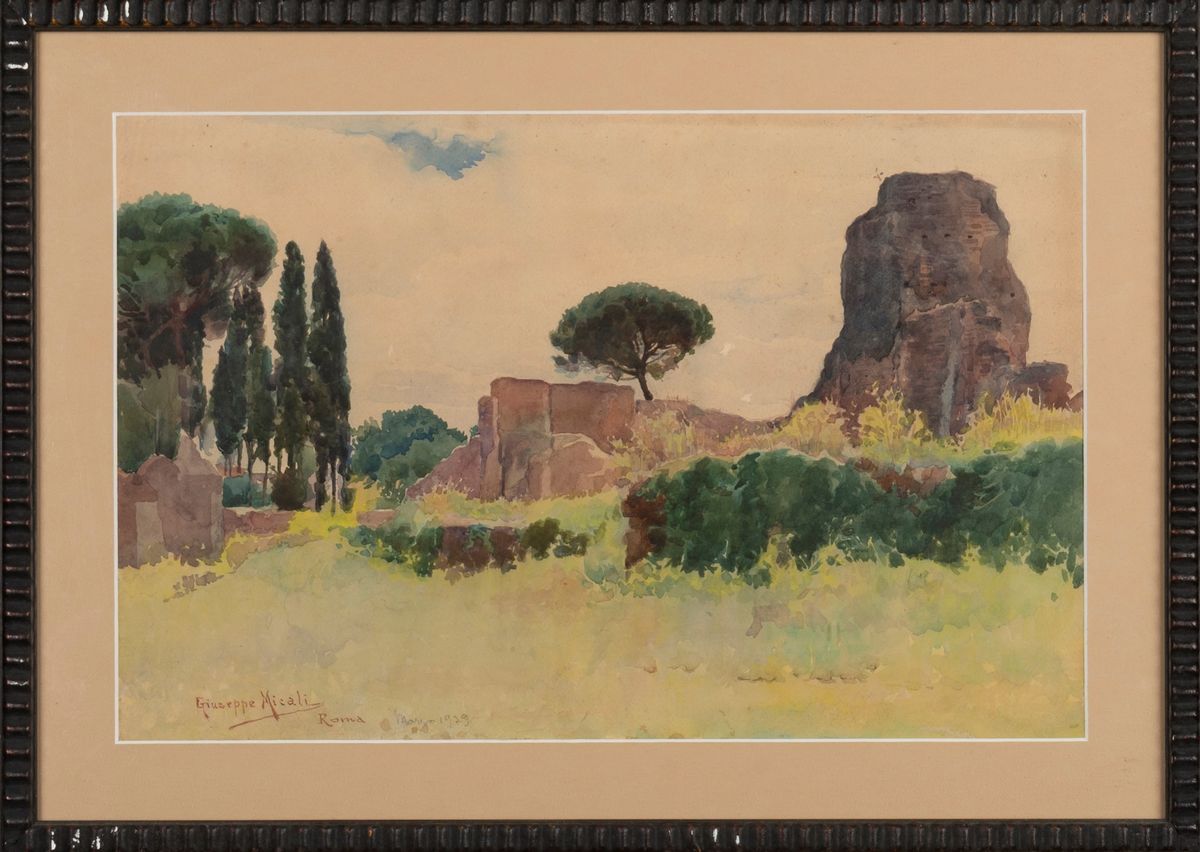 Giuseppe Micali - Ruderi a Roma