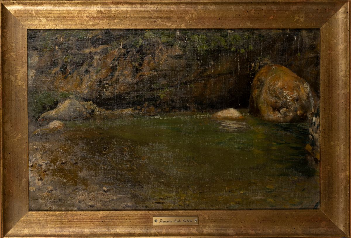 Francesco Paolo Michetti - Il Fiume Orfento