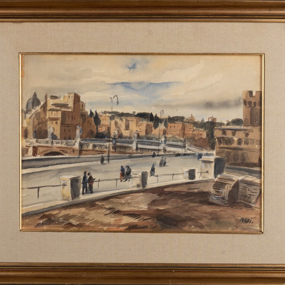 Luigi Surdi - Roma, Ponte S. Angelo
