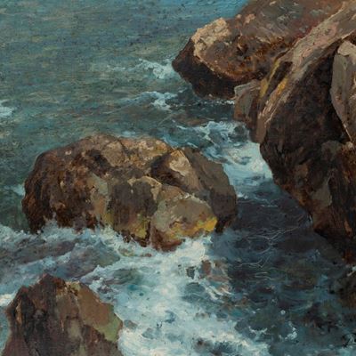 Scogliera a Capri