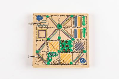 Poema - Libro d'Artista con Tecniche Miste su Carta