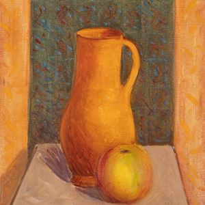 Funi Achille - Natura morta con vaso